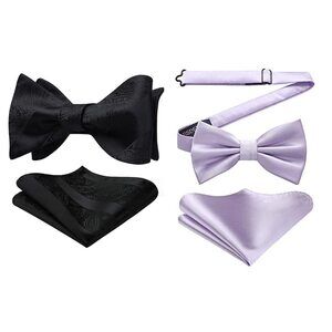 3589 Bow Ties Floral Self Tie Bow Tie & Pre-tied Bow Tie